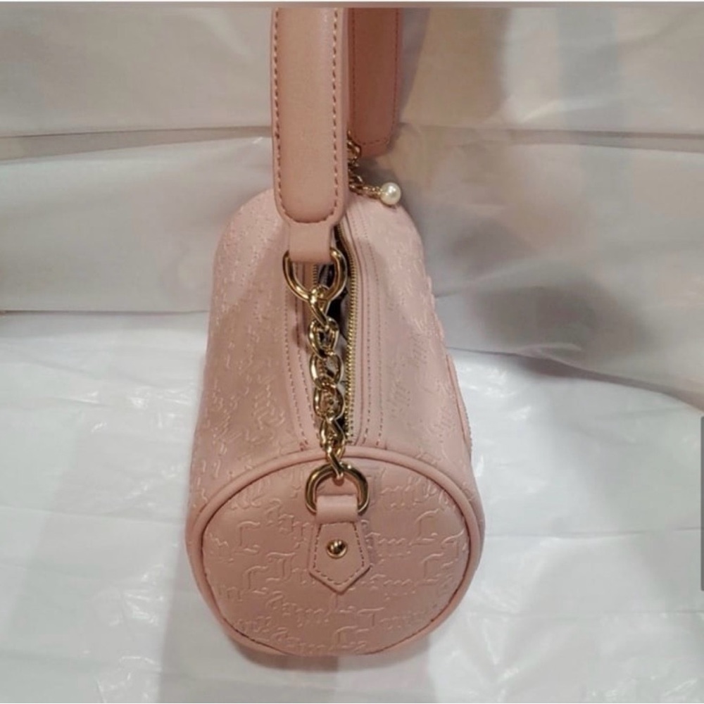 Juicy Couture string of pearls Barrel bag Pink color - Picture 4 of 6